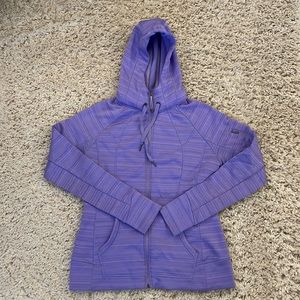 Athleta Triumph Hoodie Light Purple Size Large